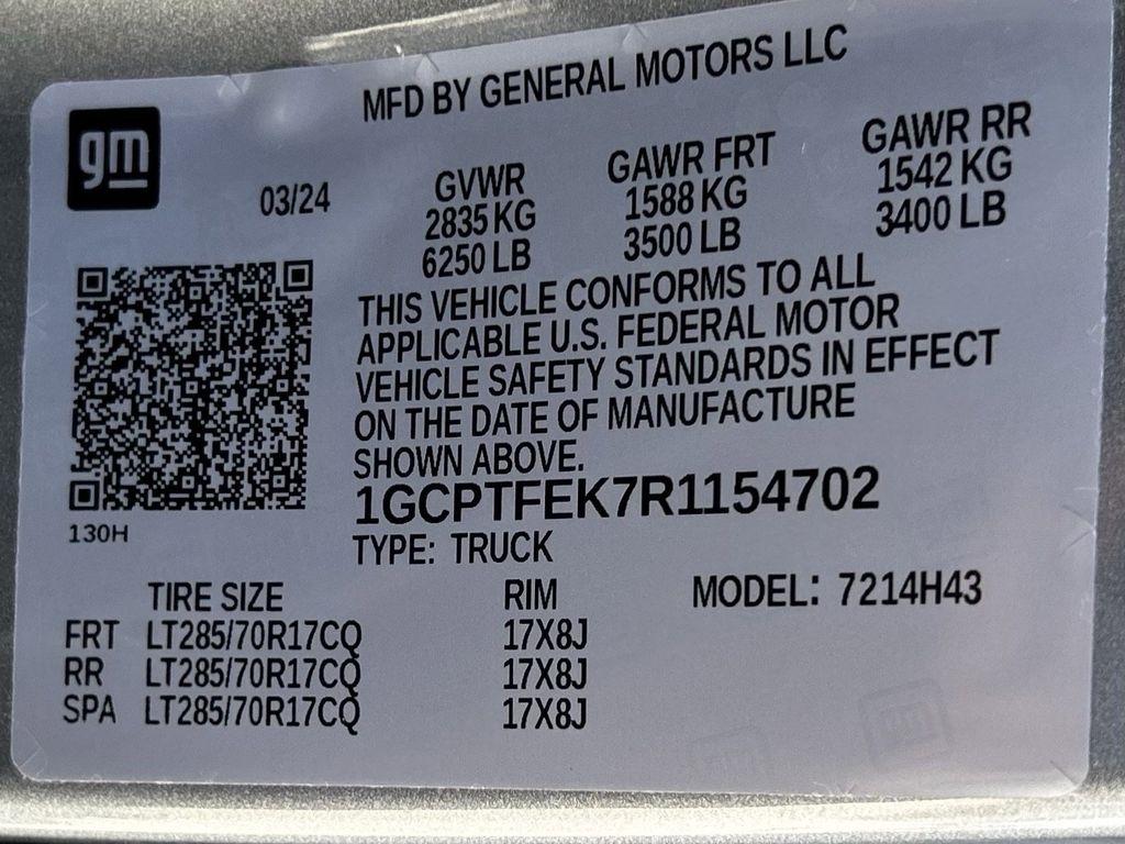 Chevrolet Colorado ZR2 Crew Cab 4WD 2024