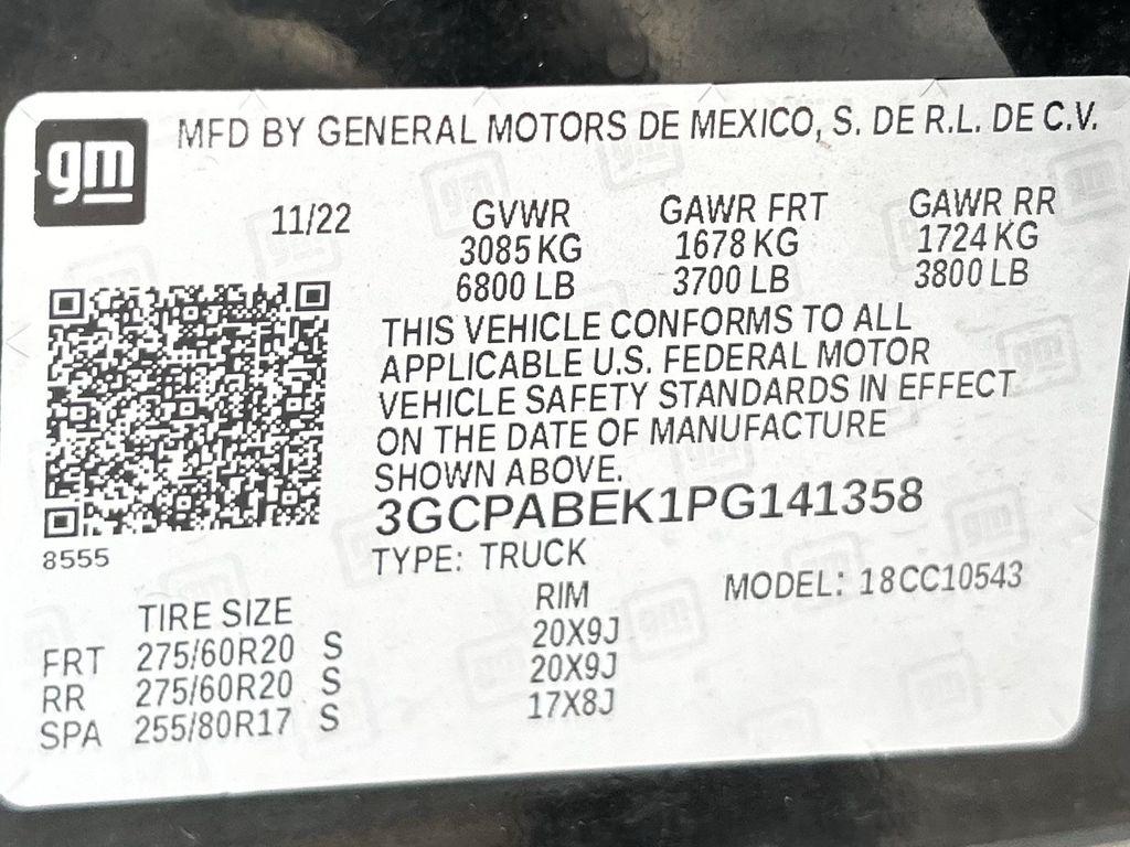 Chevrolet Silverado 1500 Custom Crew Cab 2WD 2023