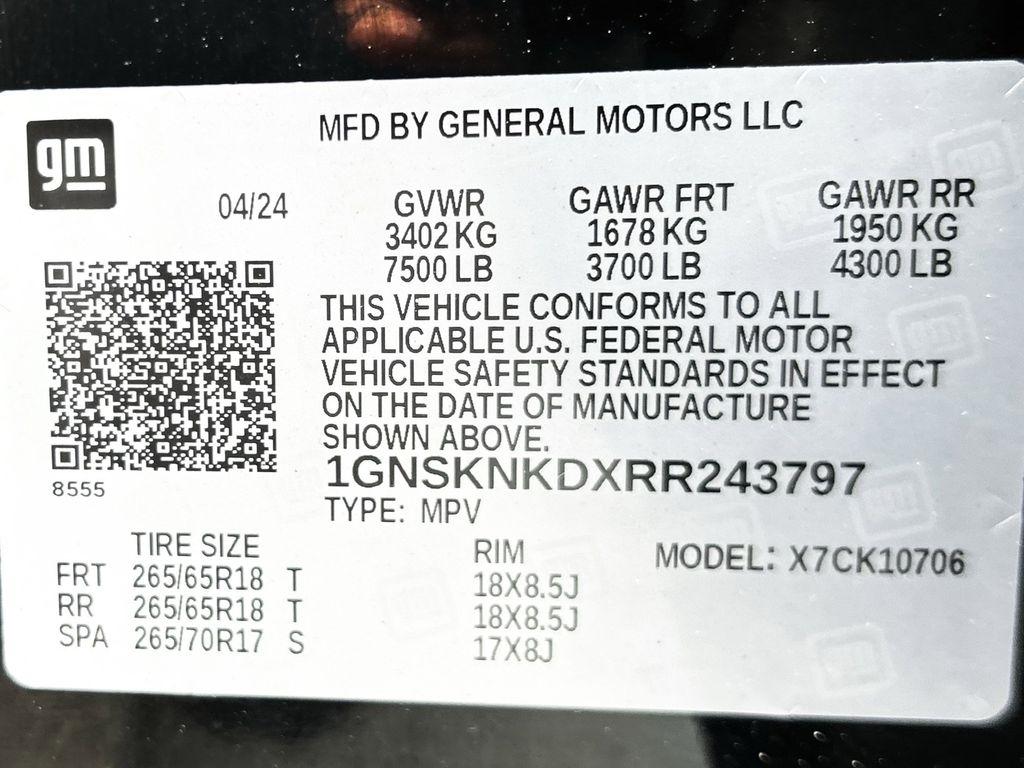 Chevrolet Tahoe LT 4WD 2024