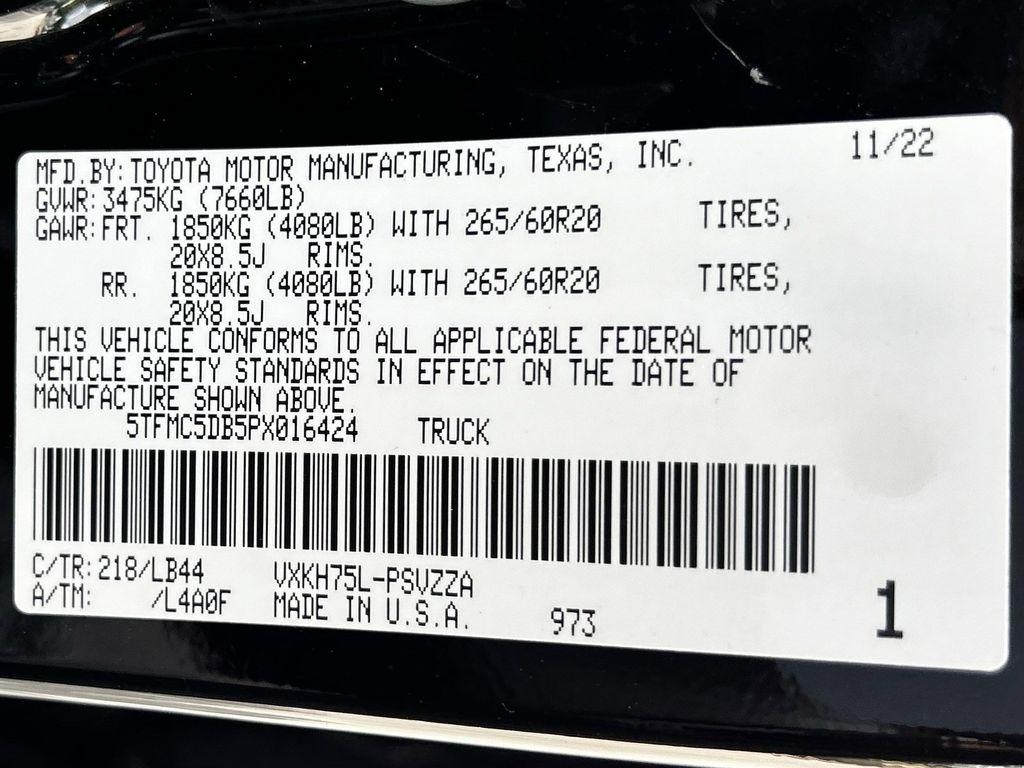 Toyota Tundra 1794 CrewMax 4WD 2023