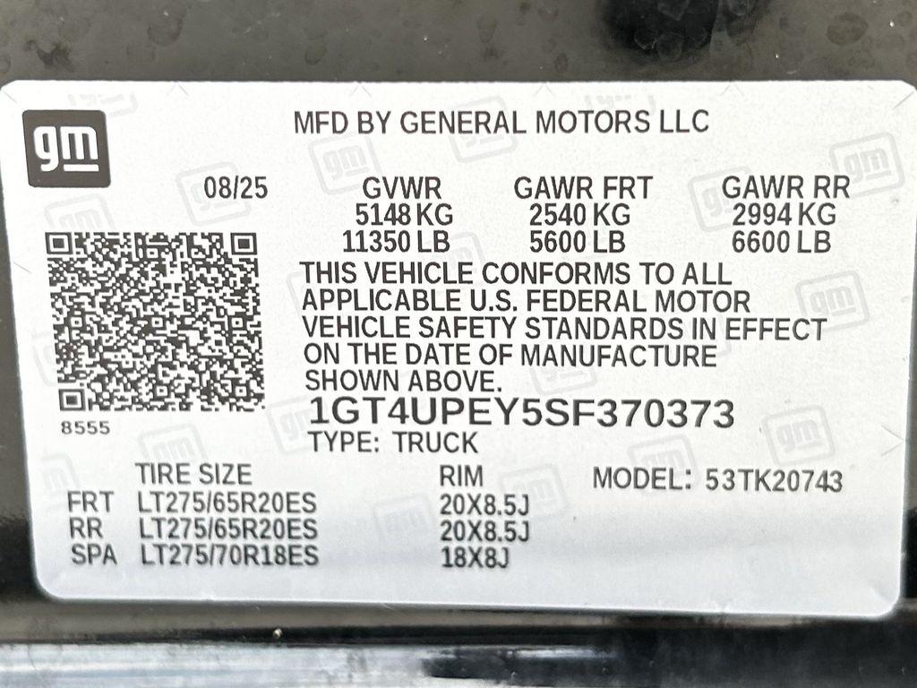 GMC Sierra 2500HD AT4 Crew Cab 4WD 2025
