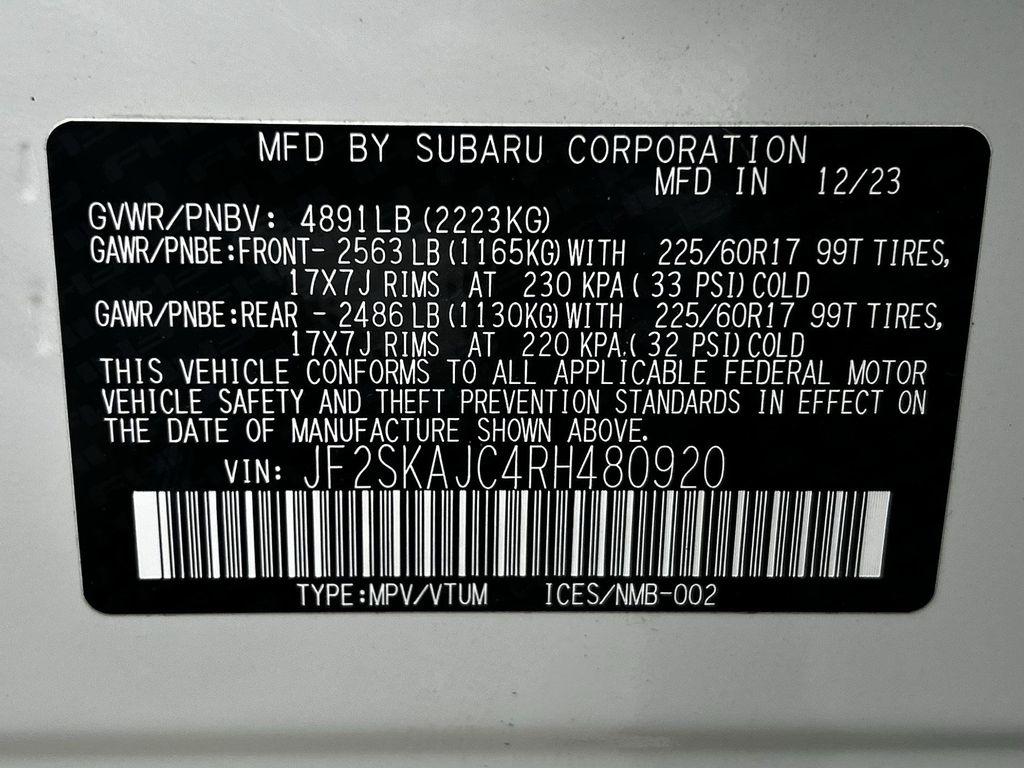 Subaru Forester Sport 2024