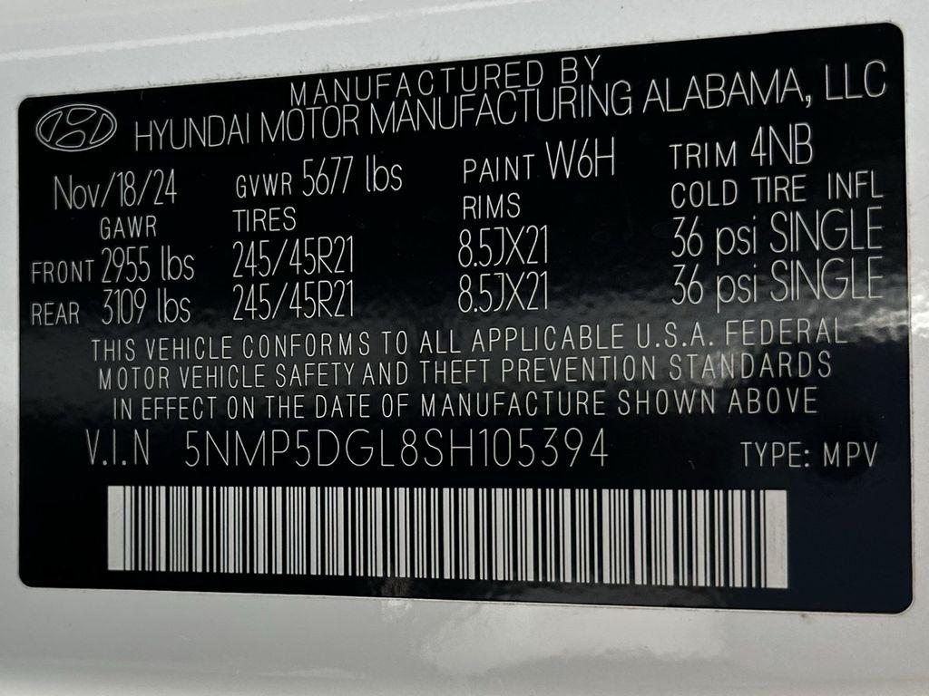 Hyundai Santa Fe Calligraphy AWD 2025