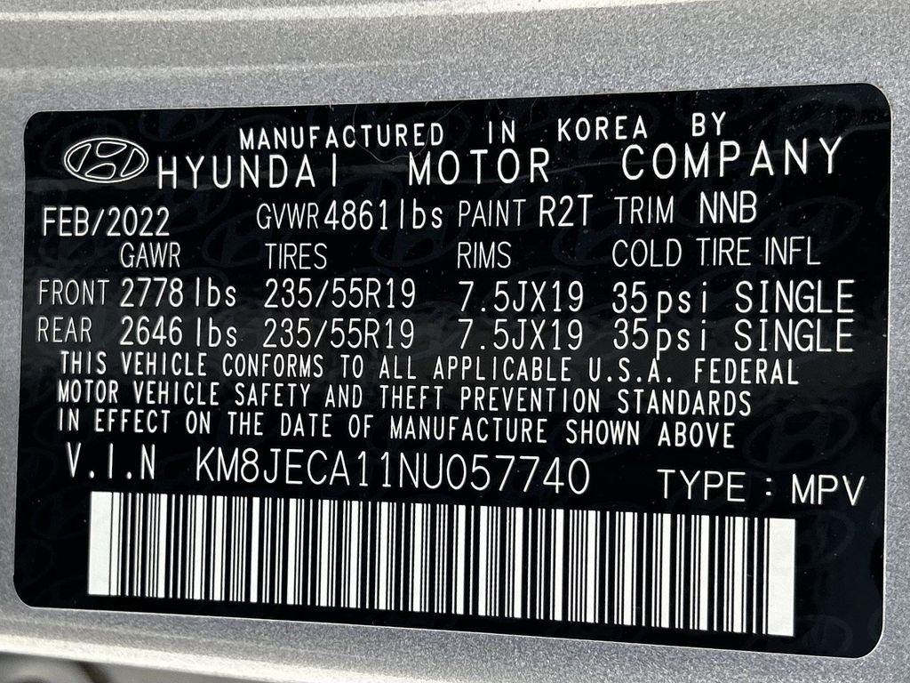 Hyundai Tucson Limited Hybrid AWD 2022