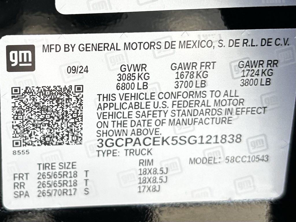Chevrolet Silverado 1500 LT Crew Cab 2WD 2025