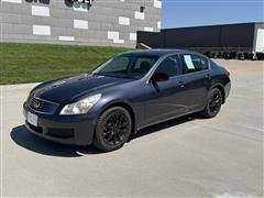 2009 Infiniti G Sedan 