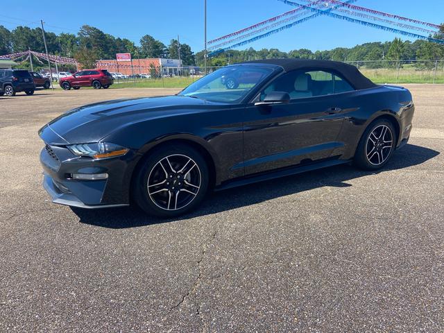 Black 2021 Ford Mustang Convertible Rear-Wheel Drive Automatic