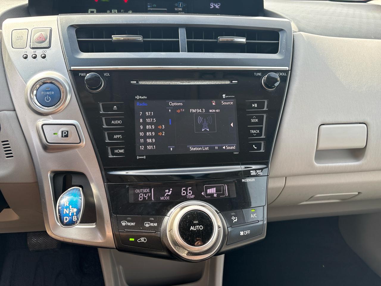 Toyota Prius V Two 2016