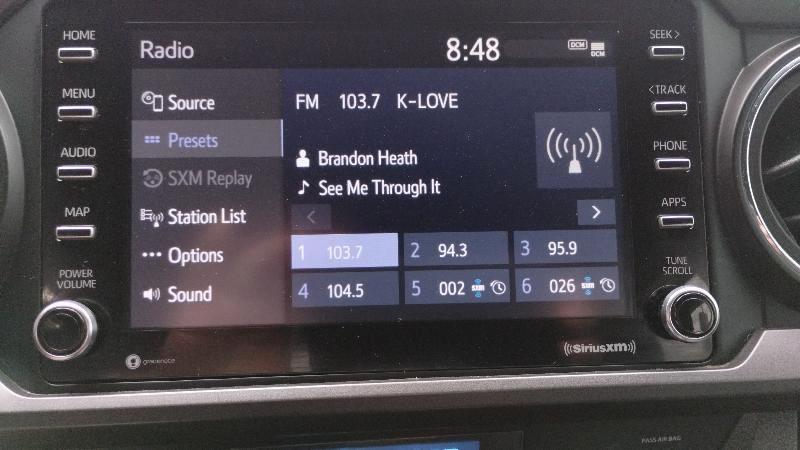 Toyota Tacoma SR5 Double Cab Long Bed V6 6AT 4WD 2023