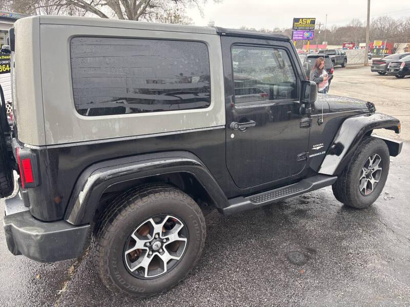 Jeep Wrangler 4WD 2dr Sahara 2008