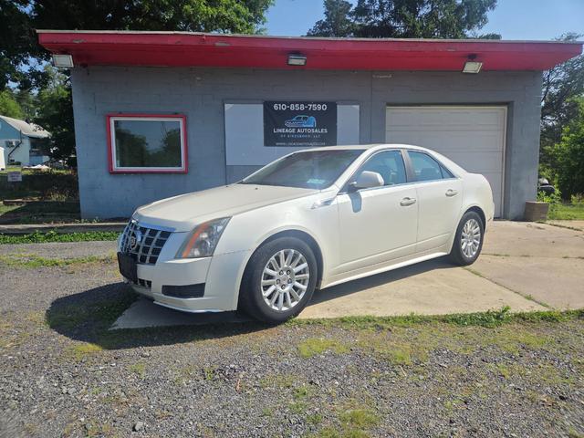 WHITE DIAMOND 2013 Cadillac CTS Sedan All-Wheel Drive Automatic