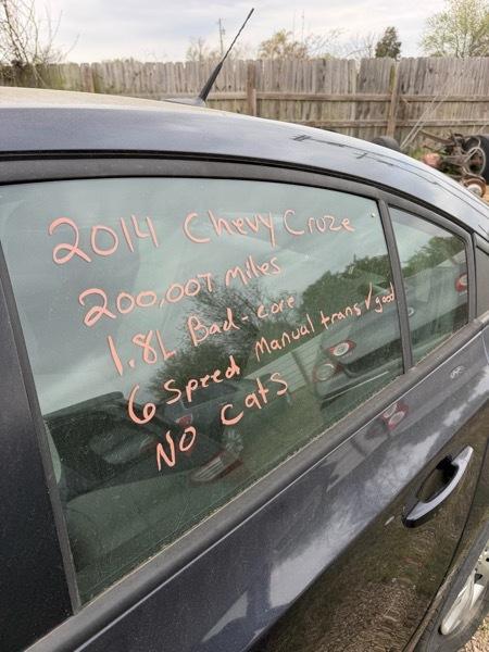 Chevrolet Cruze LS Manual 2014