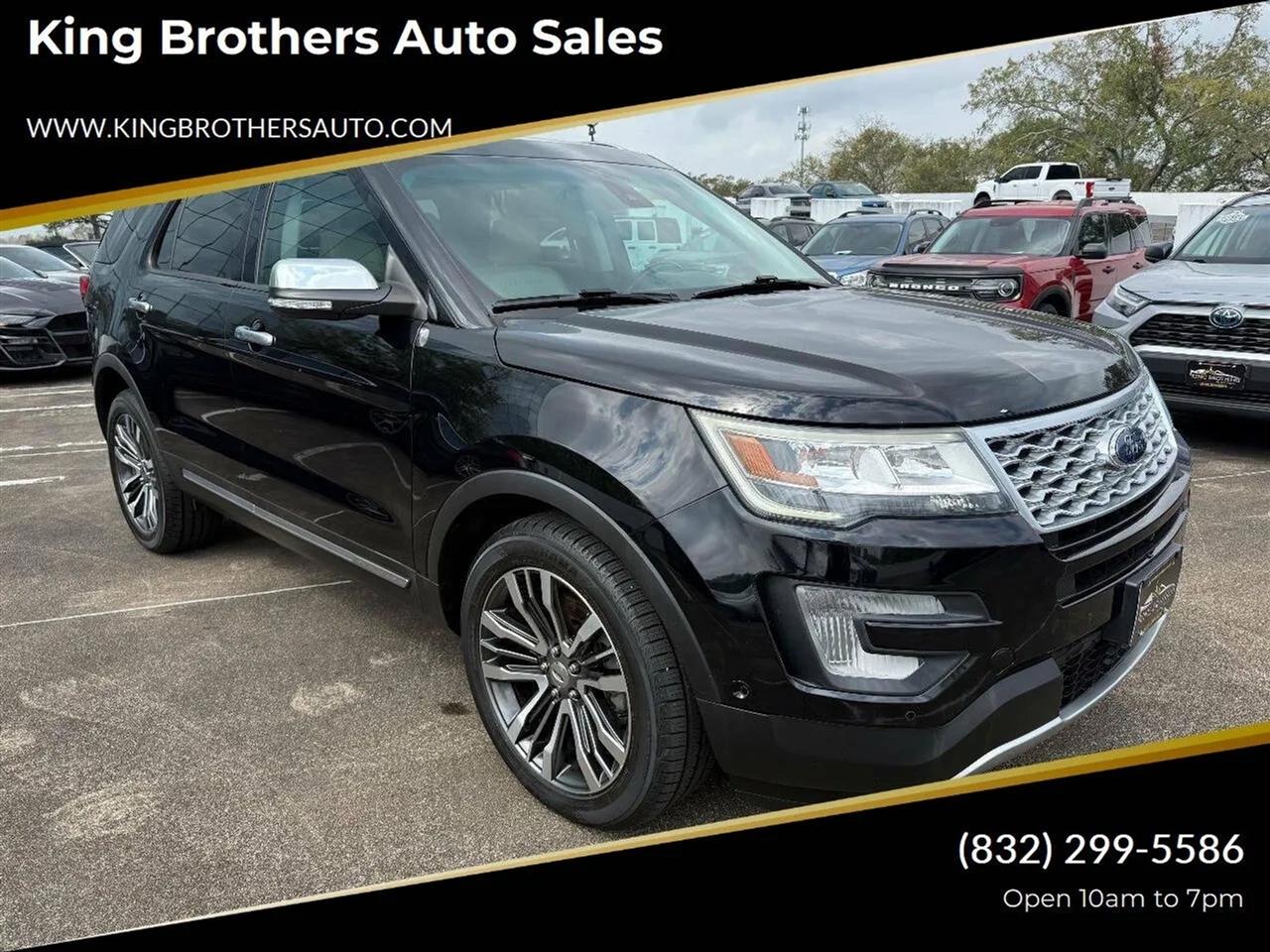 2016 Ford Explorer 4WD 4dr Platinum