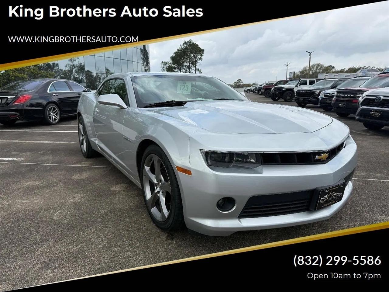 2014 Chevrolet Camaro 2dr Cpe LT w/2LT
