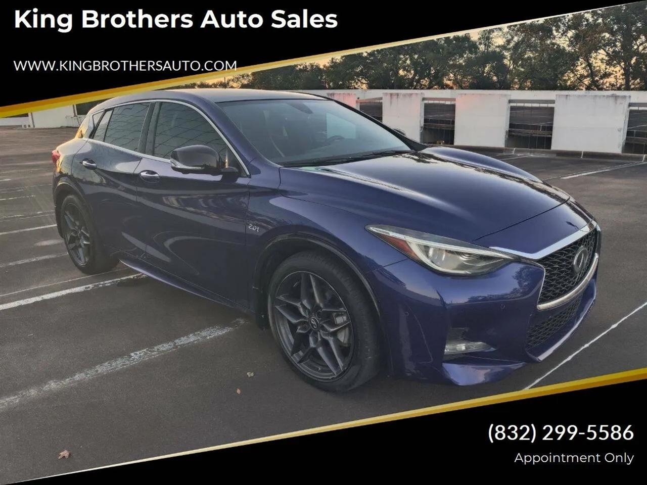 2019 Infiniti QX30 SPORT FWD