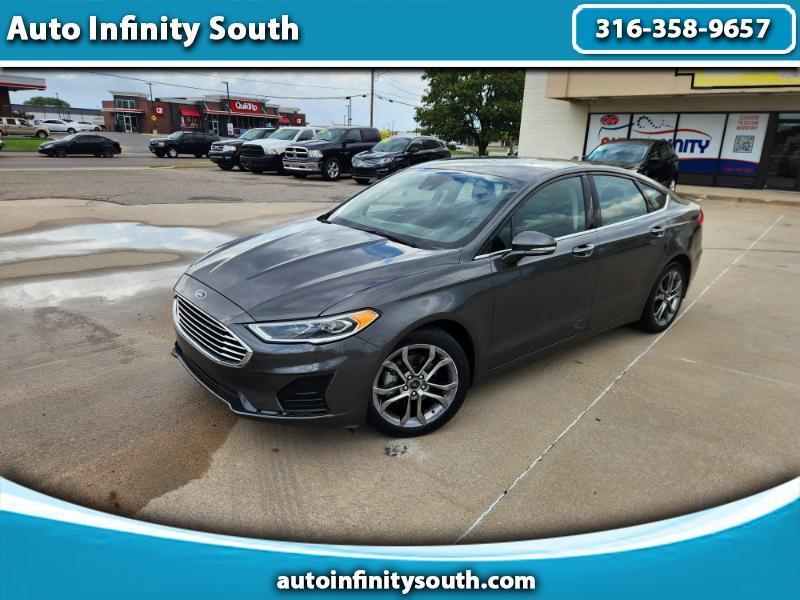 Gray 2020 Ford Fusion Sedan Front-Wheel Drive Automatic