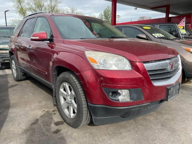 Red 2007 Saturn Outlook SUV / Crossover Front-Wheel Drive Automatic