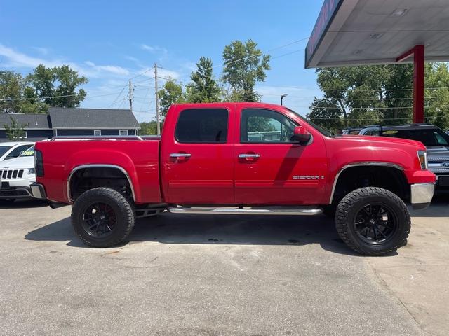 Red 2007 GMC Sierra 1500 Pickup Truck Four-Wheel Drive Automatic