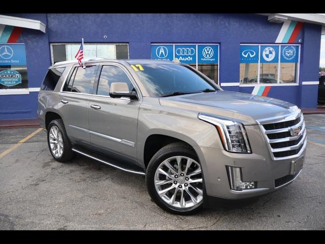 Brown 2017 Cadillac Escalade Luxury RWD SUV / Crossover Rear-Wheel Drive Automatic