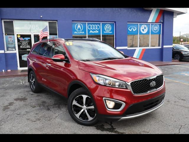 Red 2018 Kia Sorento EX FWD SUV / Crossover Front-Wheel Drive Automatic