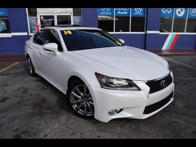 White 2014 Lexus GS 350 RWD Sedan Rear-Wheel Drive Automatic