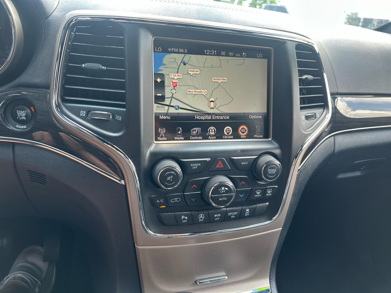 Jeep Grand Cherokee Overland 4WD 2016