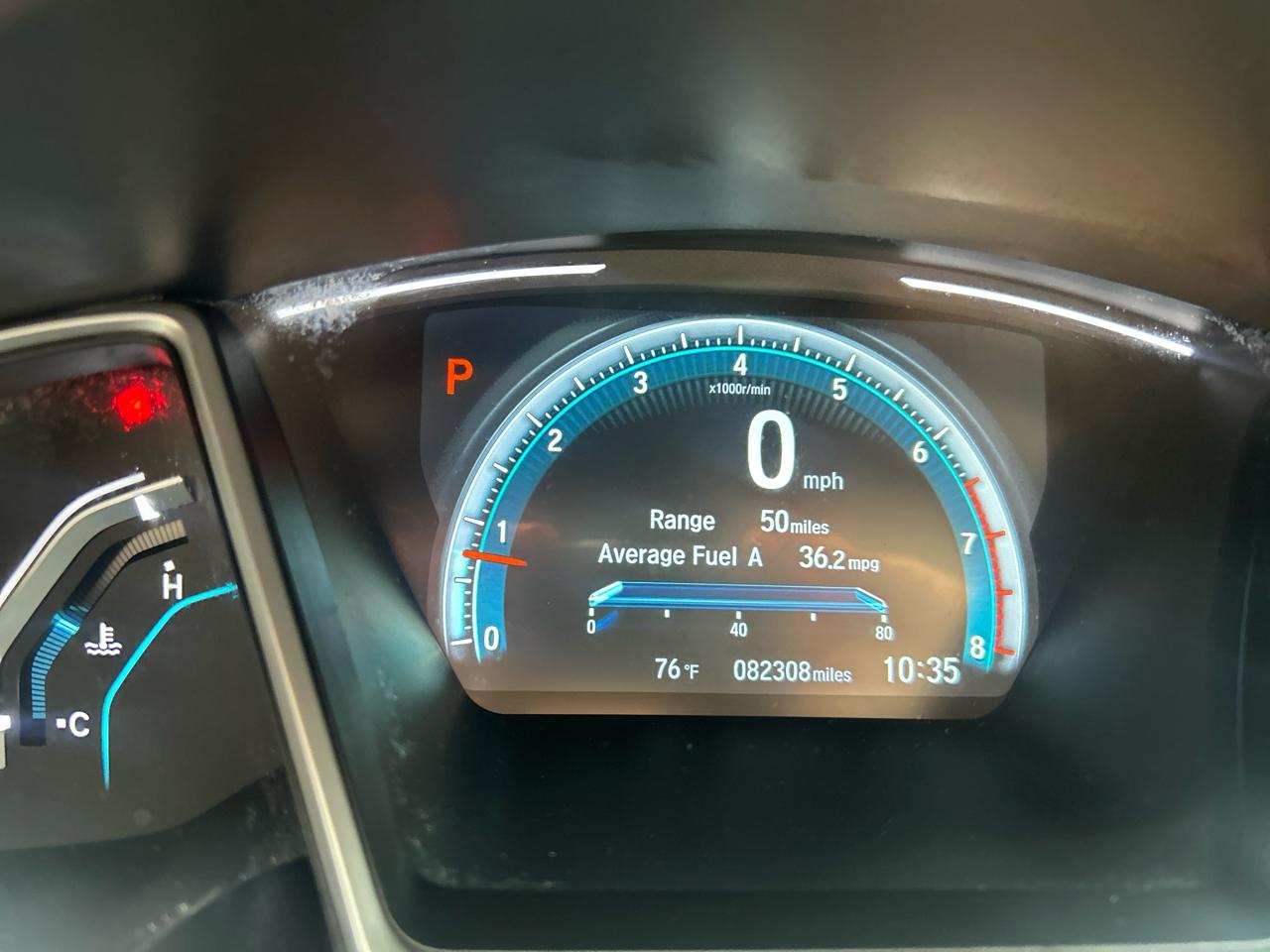 Honda Civic EX-TL Sedan CVT 2018