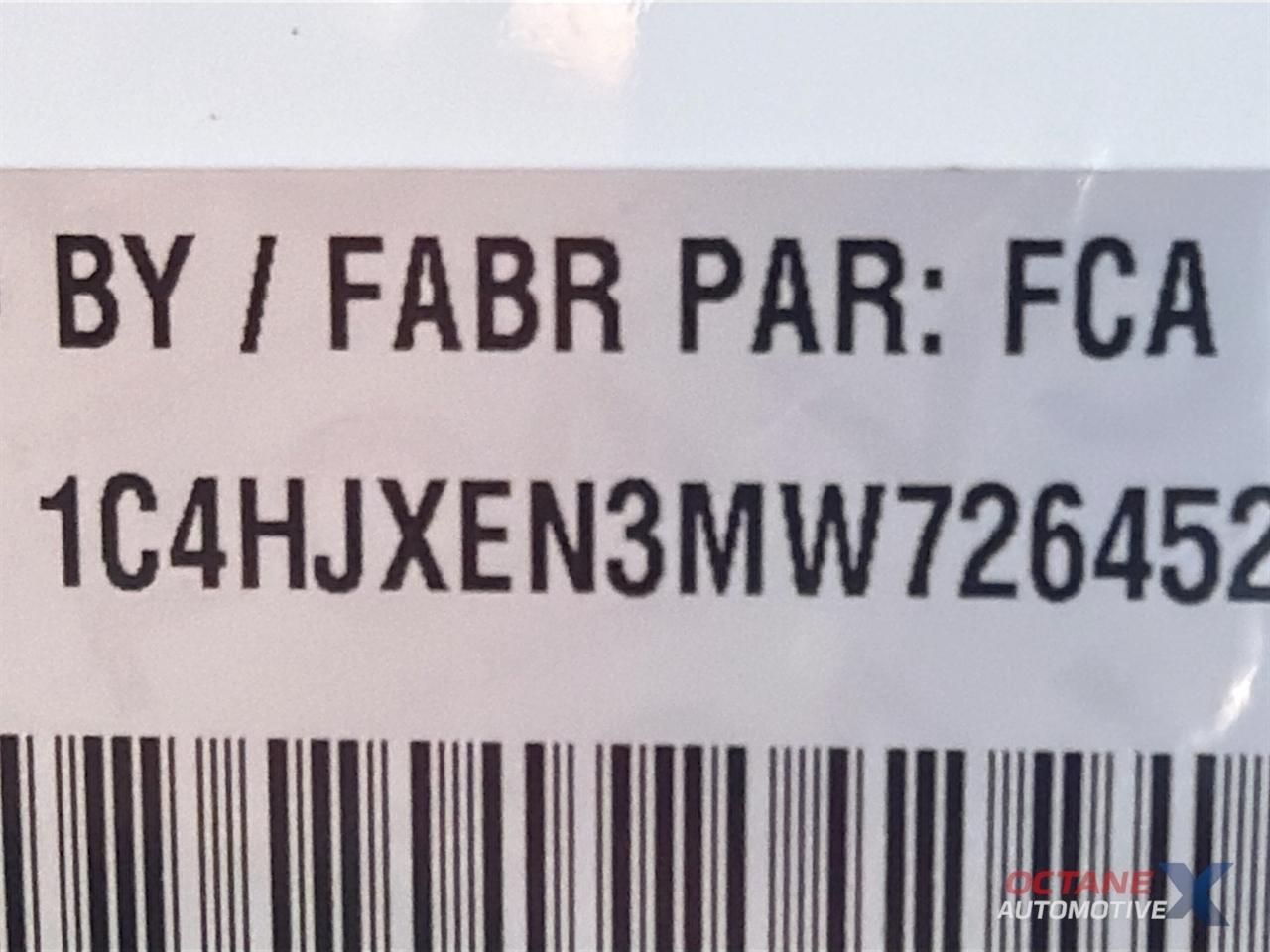 Jeep Wrangler Sahara  2021