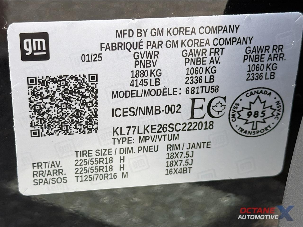 Chevrolet Trax  2025