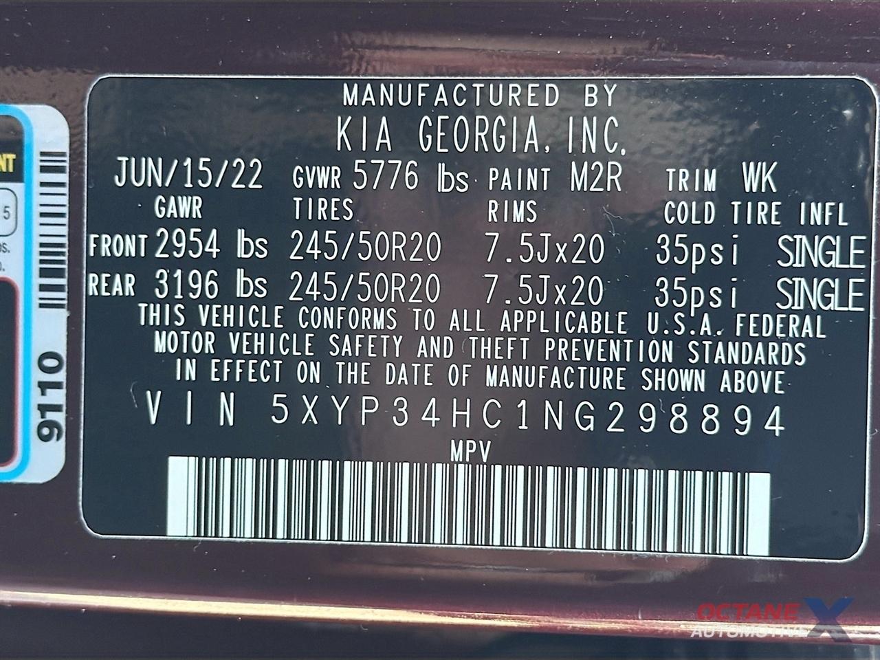 Kia Telluride EX 2022