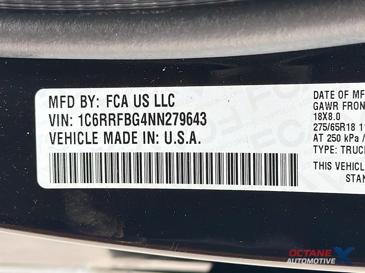 RAM 1500  2022