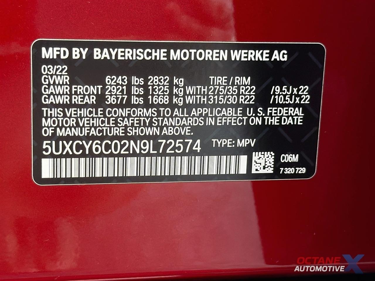 BMW X6  2022