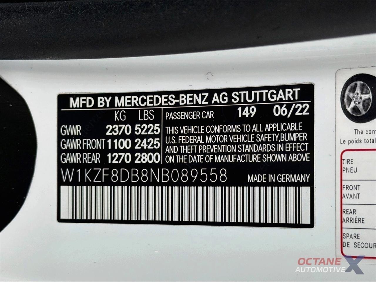 Mercedes-Benz E-Class 4dr Sdn E 350 Luxury RWD 2022