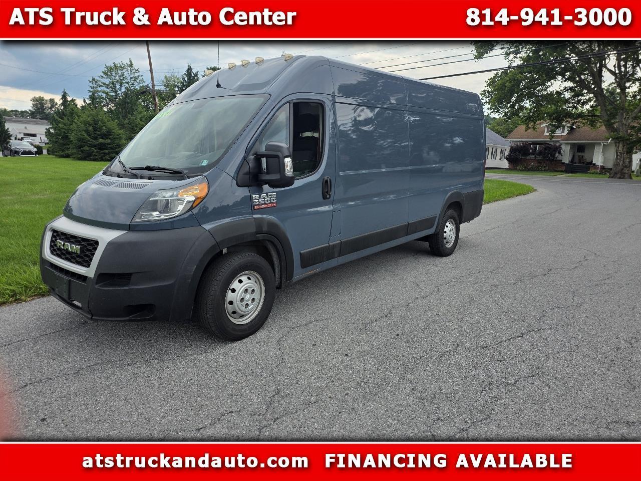 2020 RAM ProMaster Cargo Van 3500 High Roof 159" WB EXT