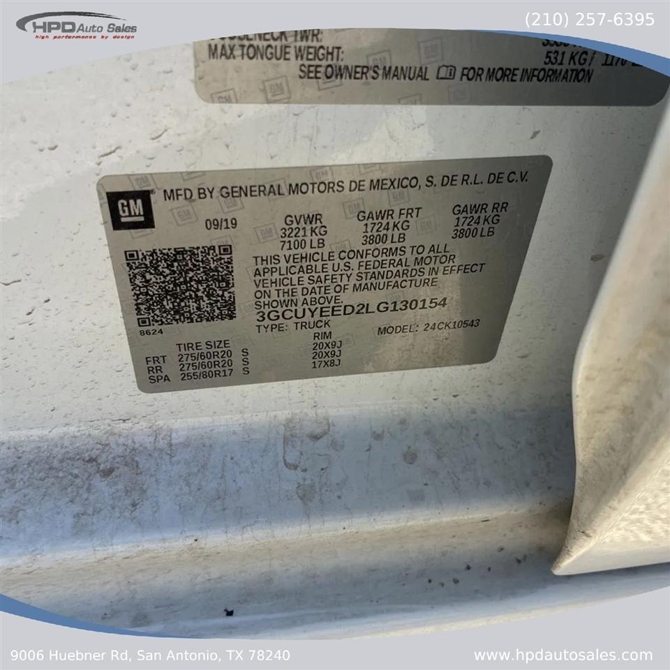 Chevrolet Silverado 1500 4WD Crew Cab 147" RST 2020