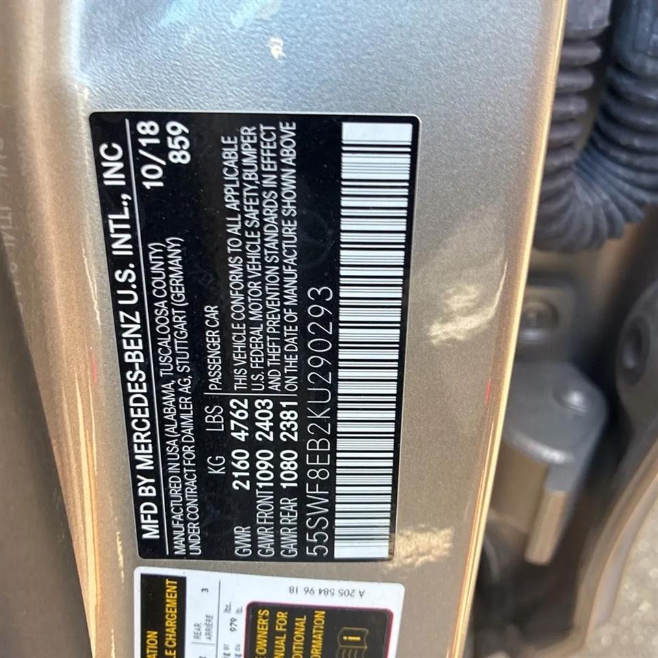 Mercedes-Benz C-Class C 300 4MATIC Sedan 2019