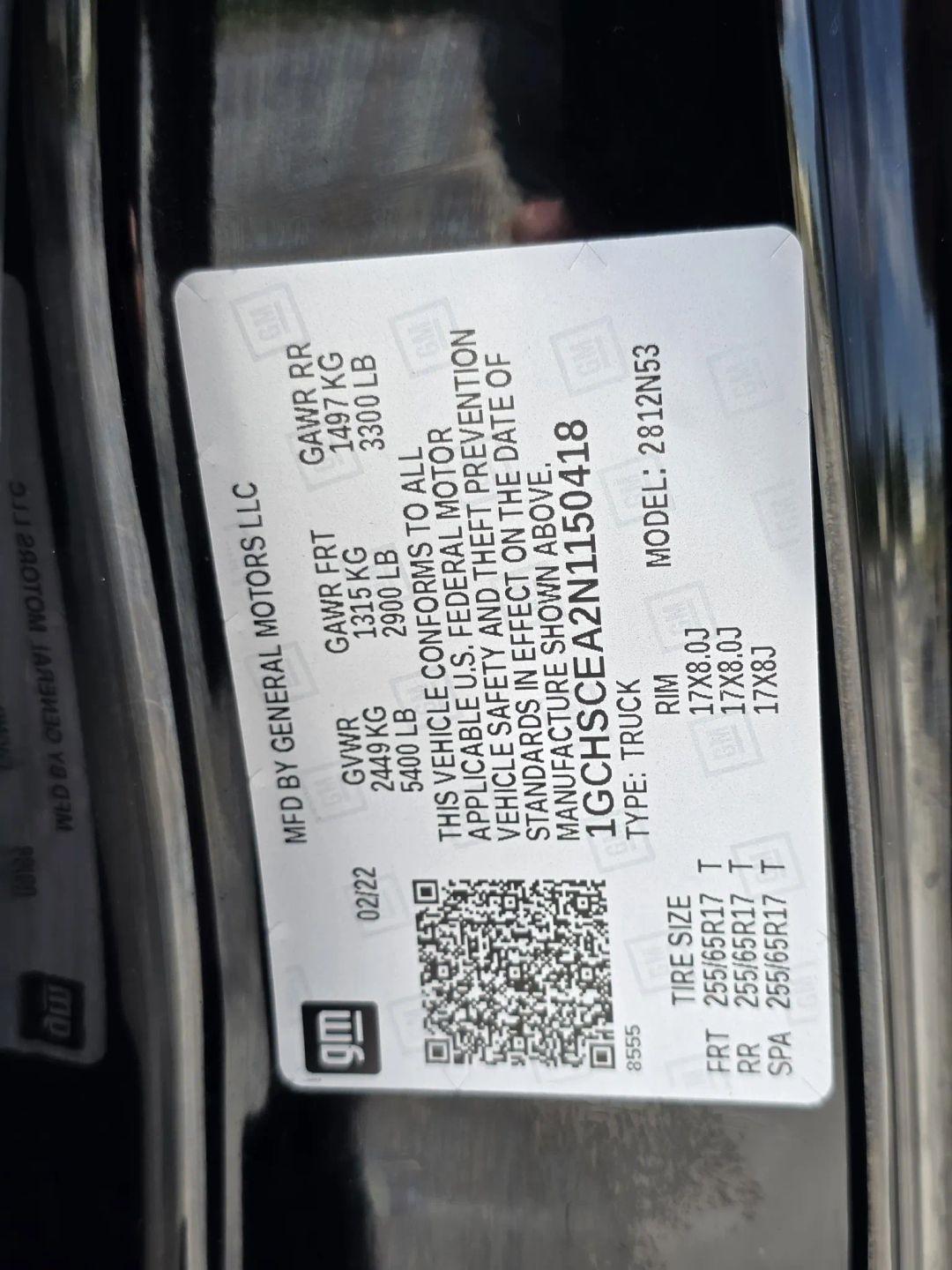 Chevrolet Colorado 2WD Ext Cab 128" LT 2022