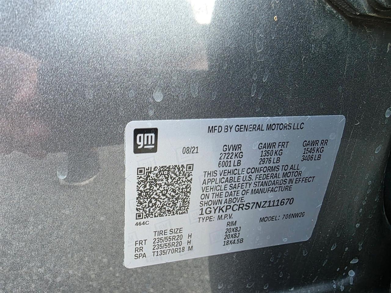 Cadillac XT6 FWD 4dr Premium Luxury 2022