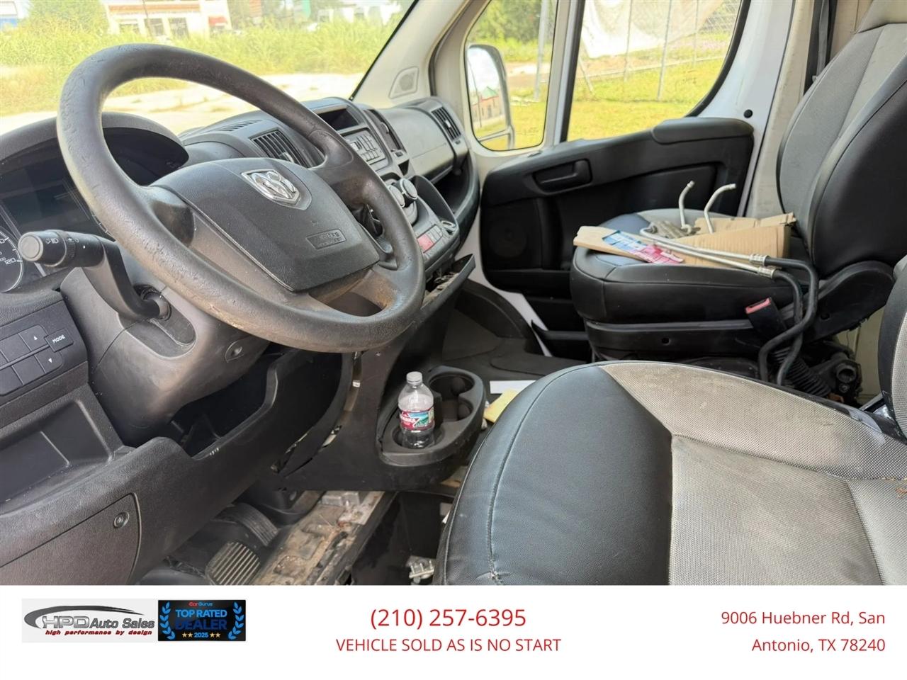 RAM ProMaster Cargo Van 1500 Low Roof 136" WB 2017