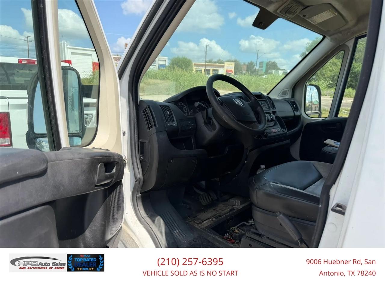 RAM ProMaster Cargo Van 1500 Low Roof 136" WB 2017