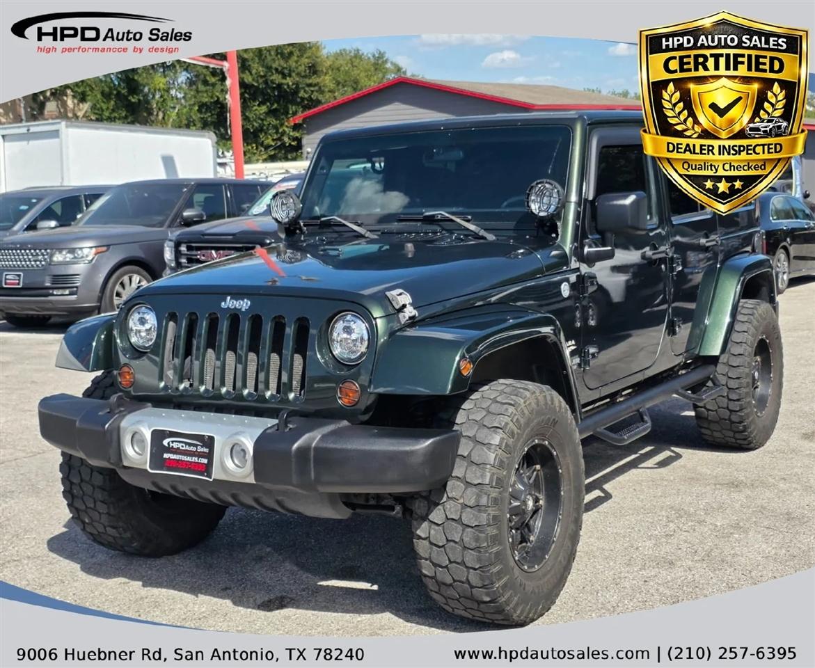 2011 Jeep Wrangler Unlimited 4WD 4dr Sahara