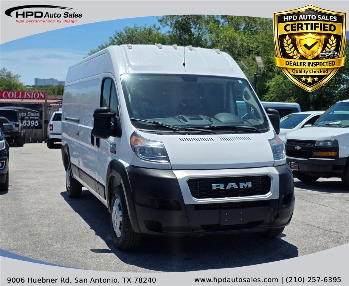 RAM ProMaster Cargo Van 2500 High Roof 159" WB 2019