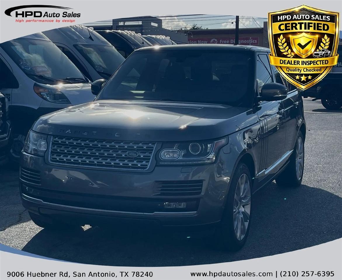 2015 Land Rover Range Rover 4WD 4dr Supercharged
