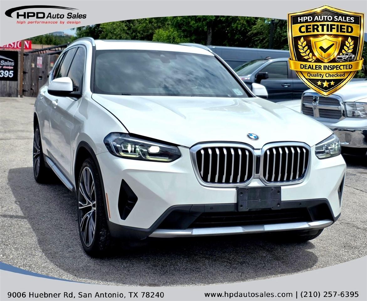 2022 BMW X3 sDrive30i Sports Activity Vehicle