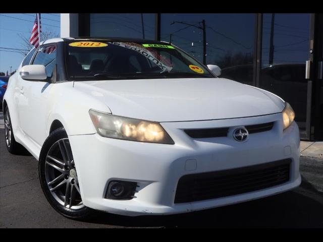 Super White 2012 Scion tC Base Coupe Front-Wheel Drive Automatic