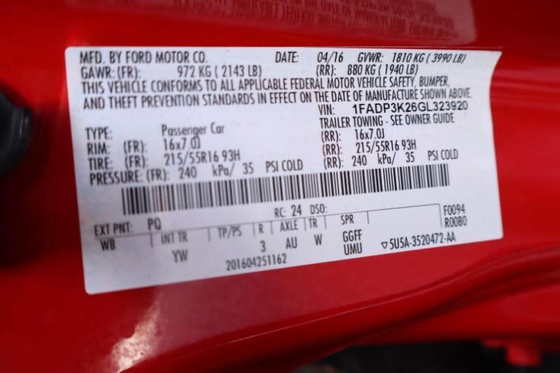 Ford Focus SE Hatch 2016