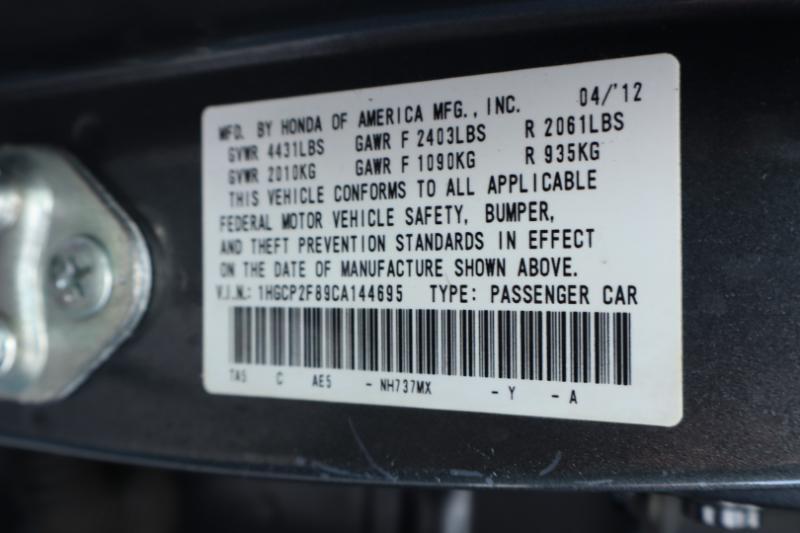 Honda Accord EX-L Sedan AT 2012