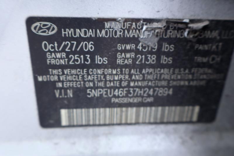 Hyundai Sonata SE XM 2007