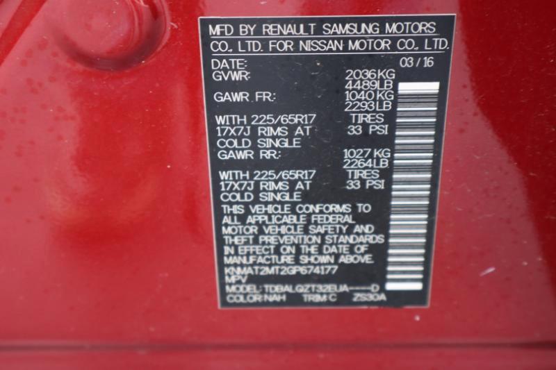 Nissan Rogue S 2WD 2016