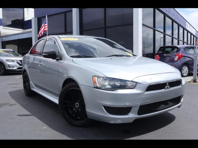 Silver 2015 Mitsubishi Lancer ES FWD Sedan Front-Wheel Drive Automatic